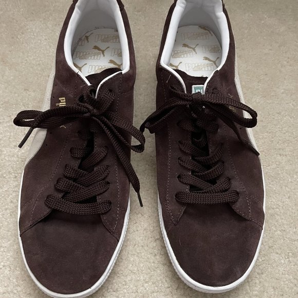 Puma Brown Suede Shoes - Sz12 - Picture 2 of 7